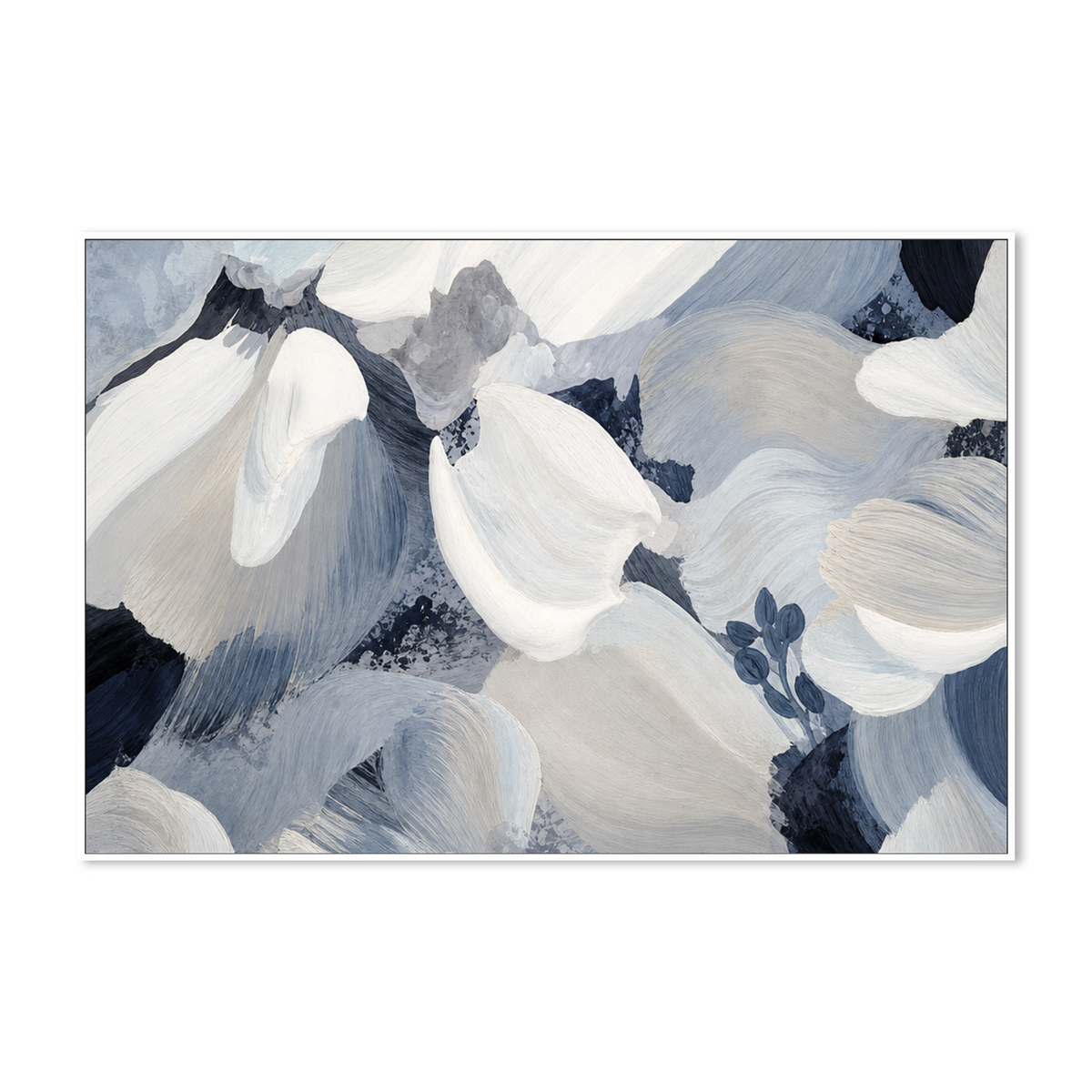 Flower Petal - Cool Blue