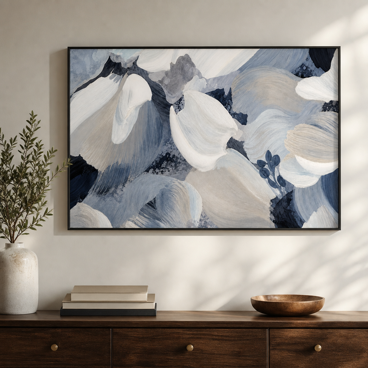 Flower Petal - Cool Blue