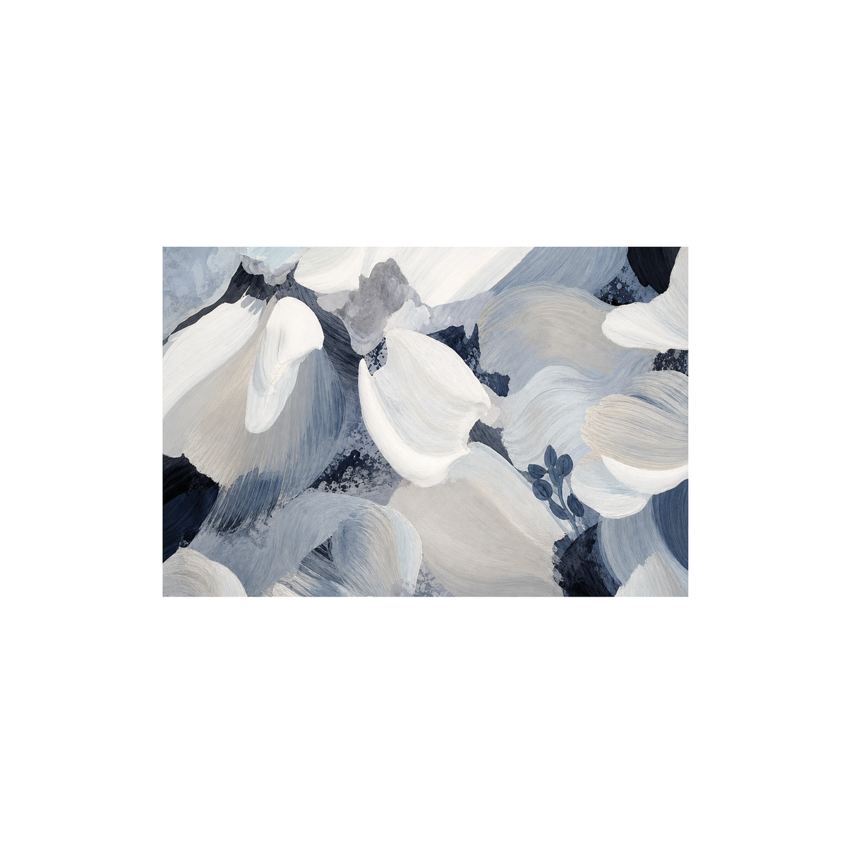 Flower Petal - Cool Blue