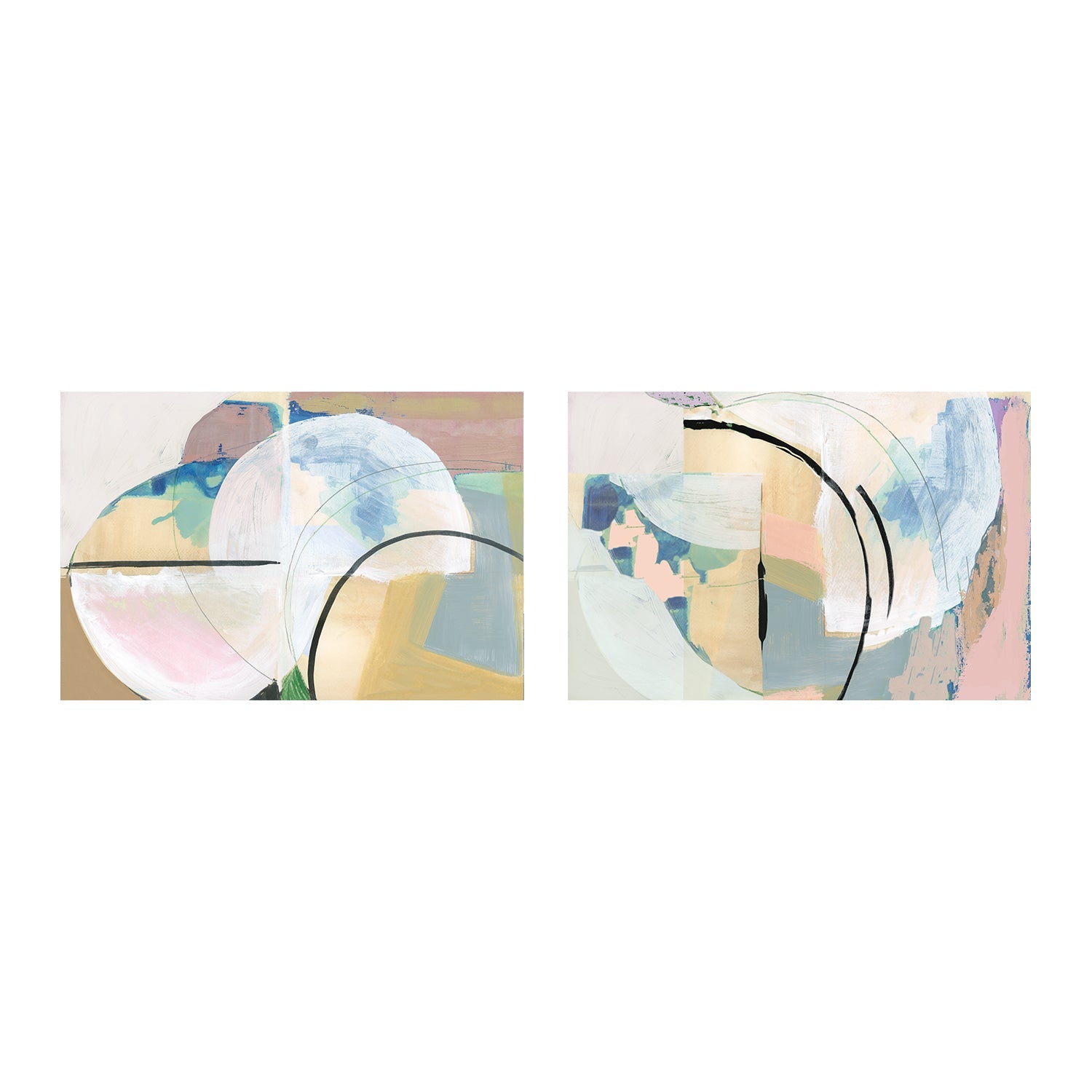 California Love , Style A & B, Set Of 2 , By Cartissi