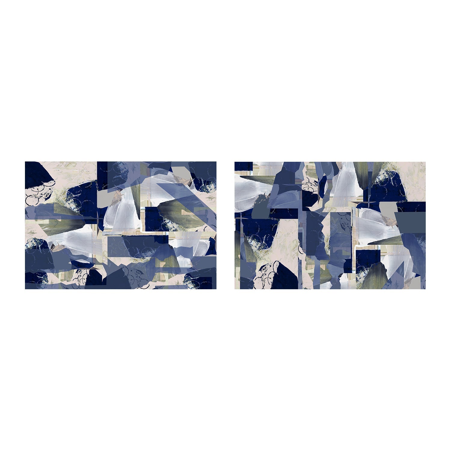 Music For The Earth , Style A & B, Set Of 2 , By Cartissi