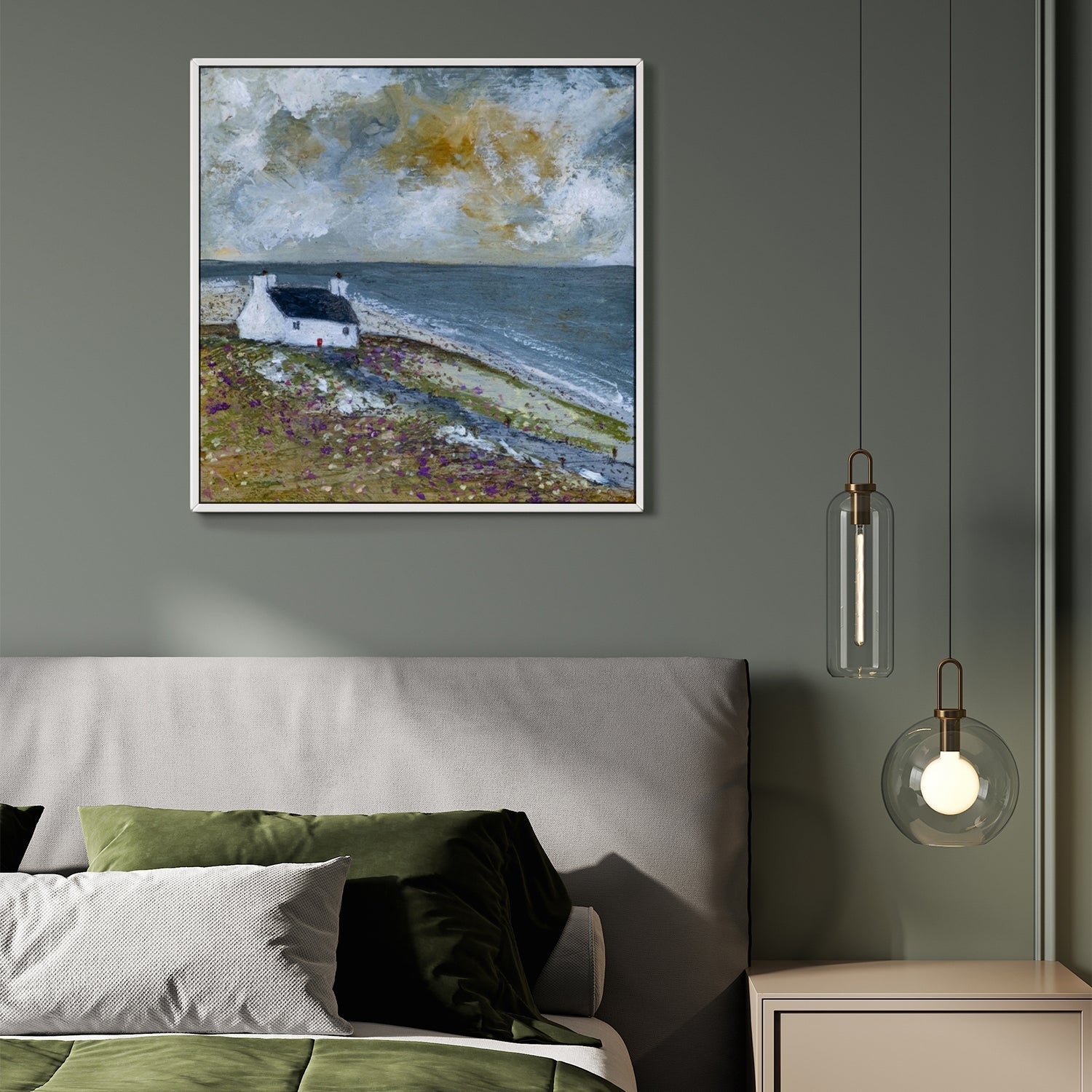 Coastal Cottage , By Louise O'Hara