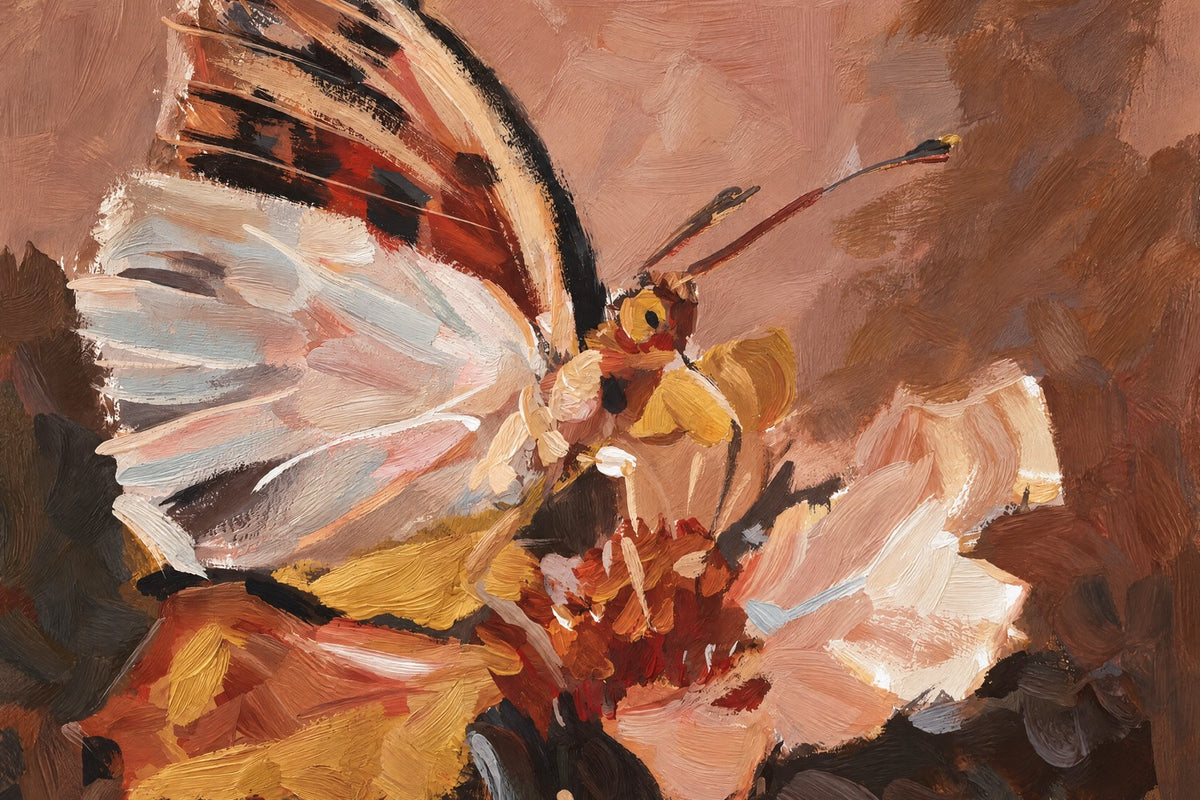 Butterfly on Petal