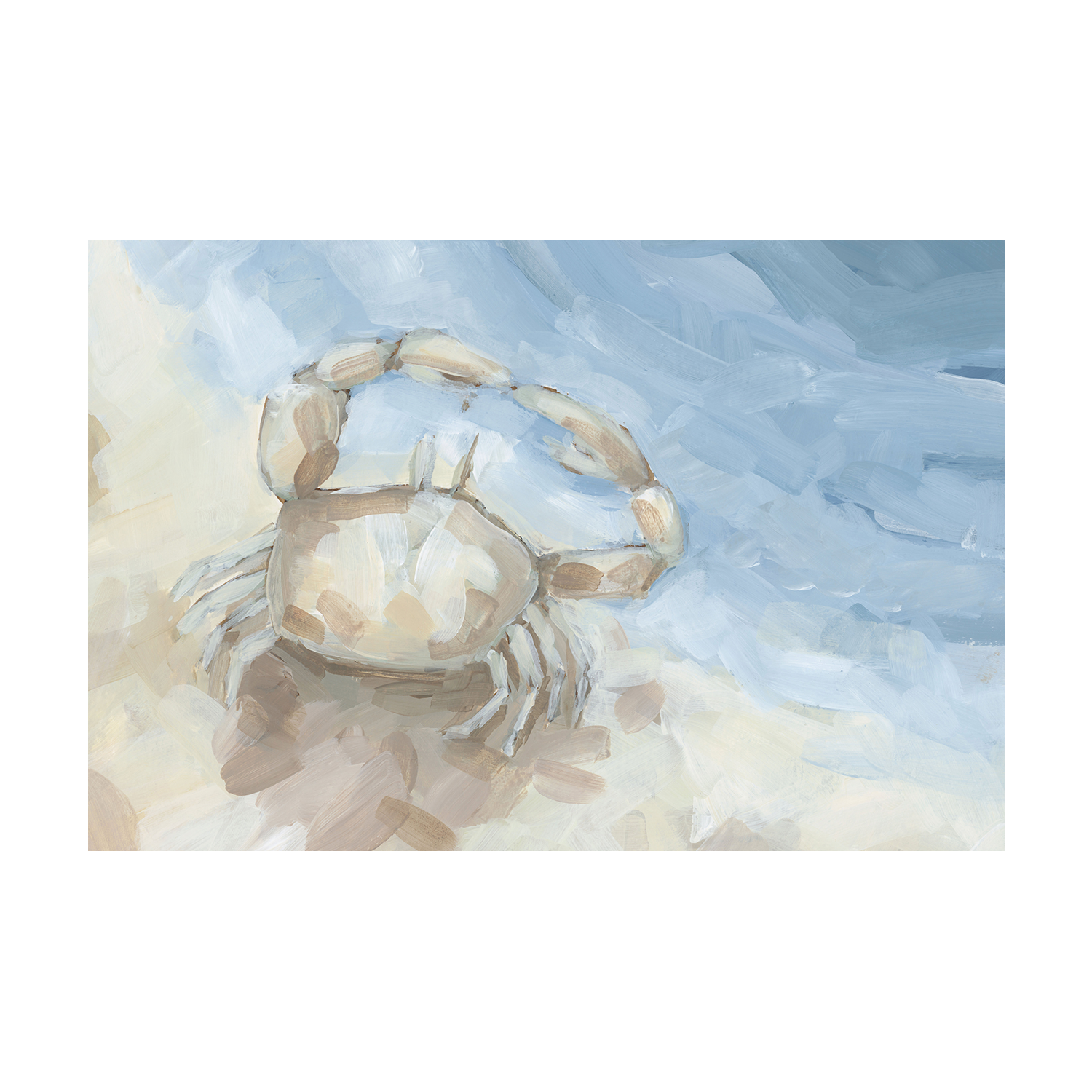 Crab In The Sand Style , By Emily Wood
