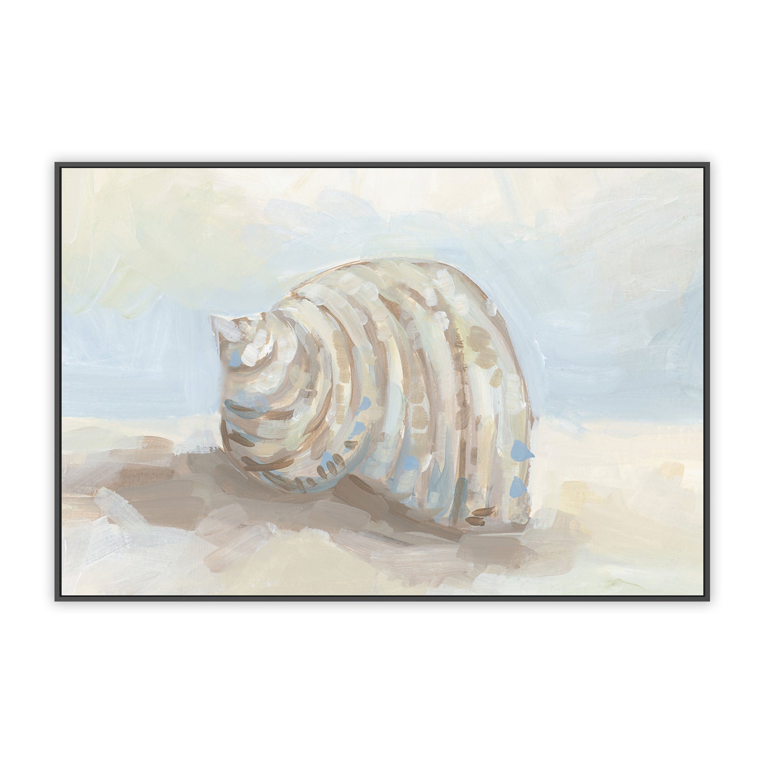 Neutral Coastal Seashell , Style A, By Emily Wood