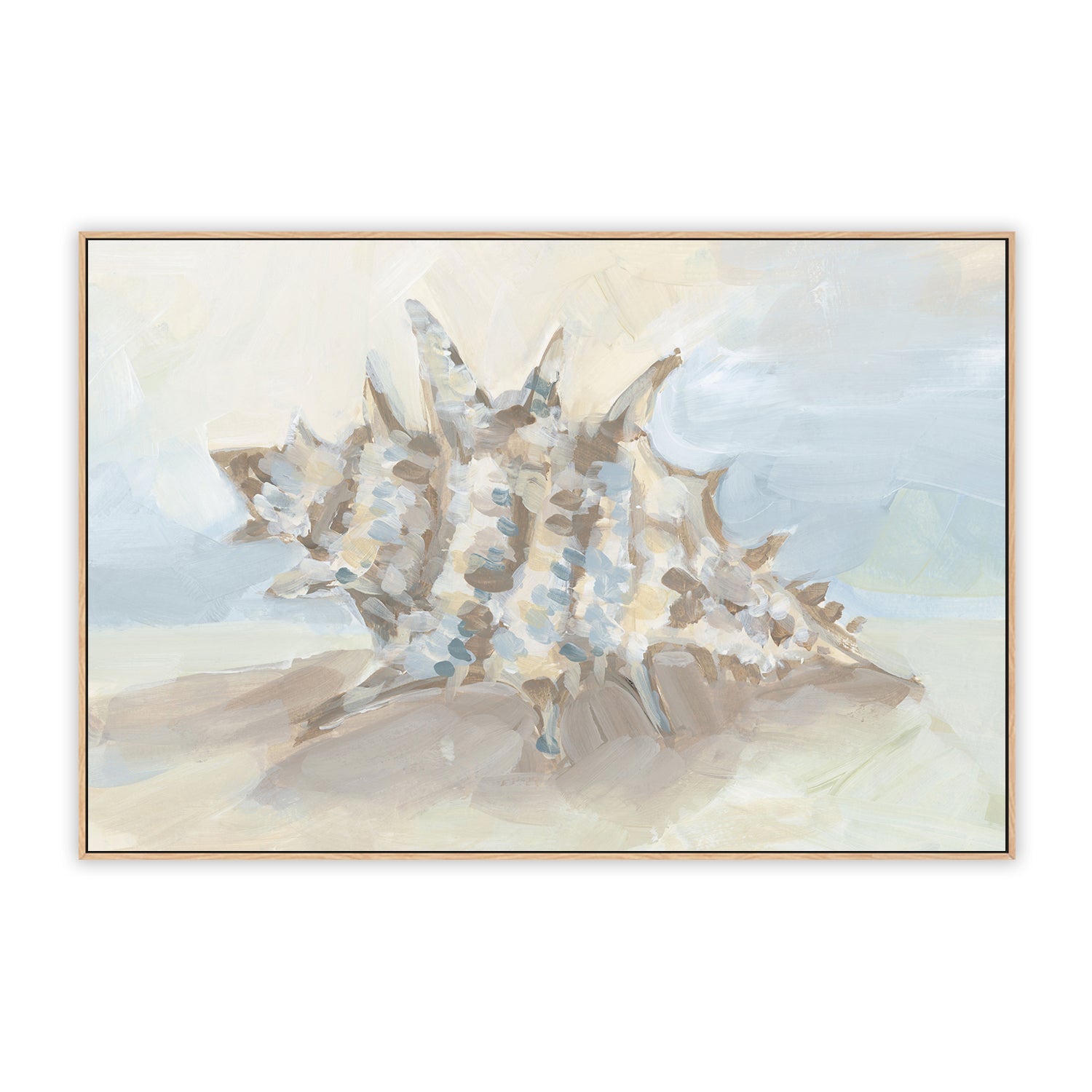 Neutral Coastal Seashell , Style B, By Emily Wood