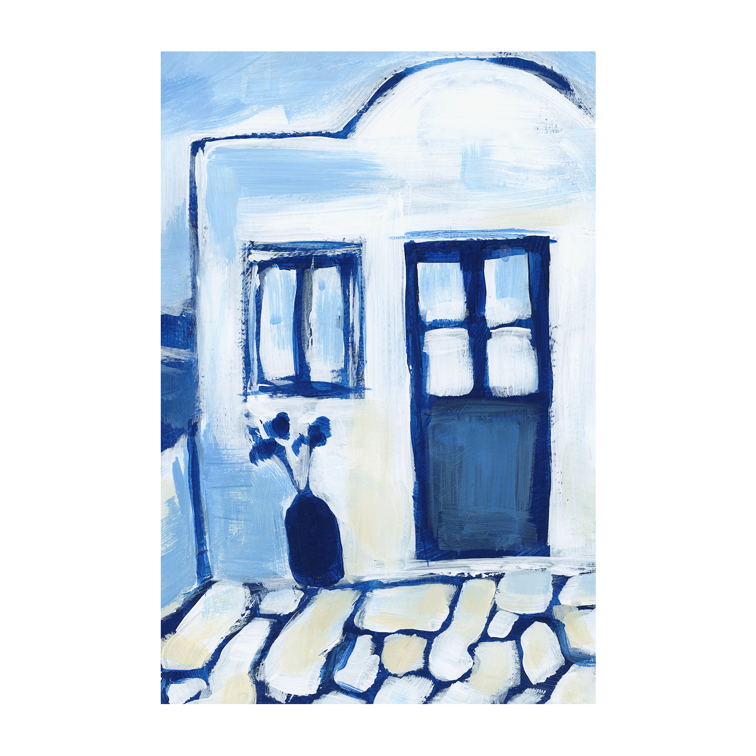 Greek Island , By Emily Wood