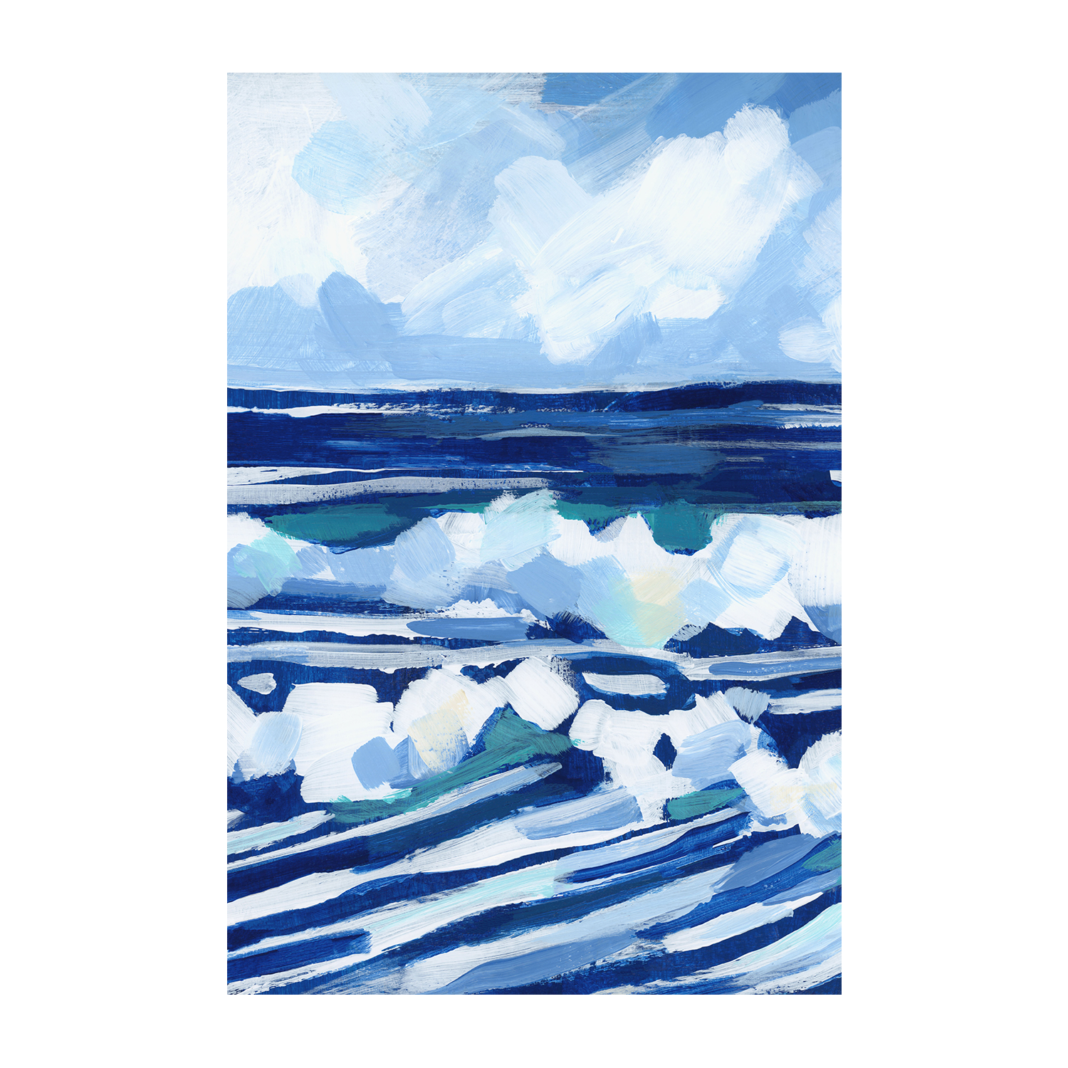 Grecian Tides , Style A, By Emily Wood