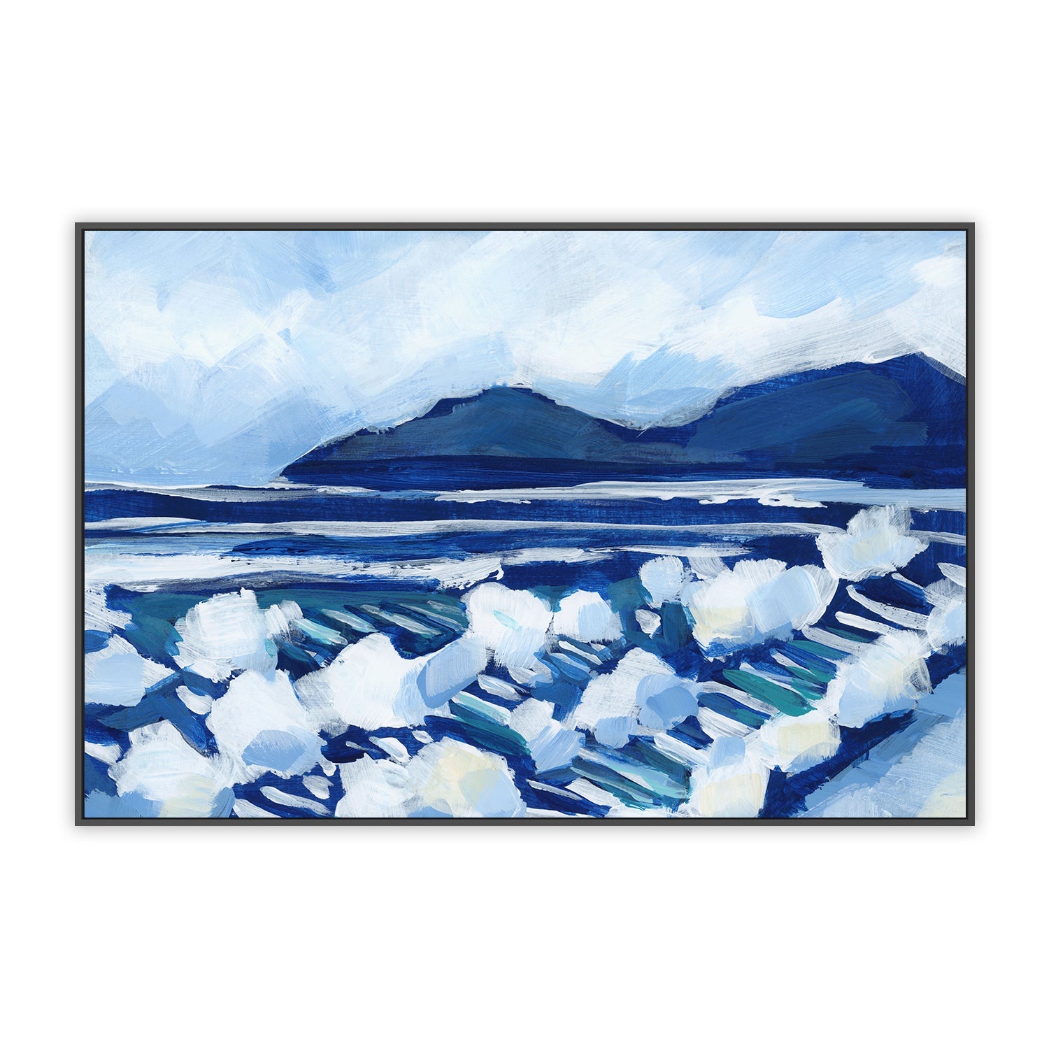 Grecian Tides Landscape , Style B, By Emily Wood