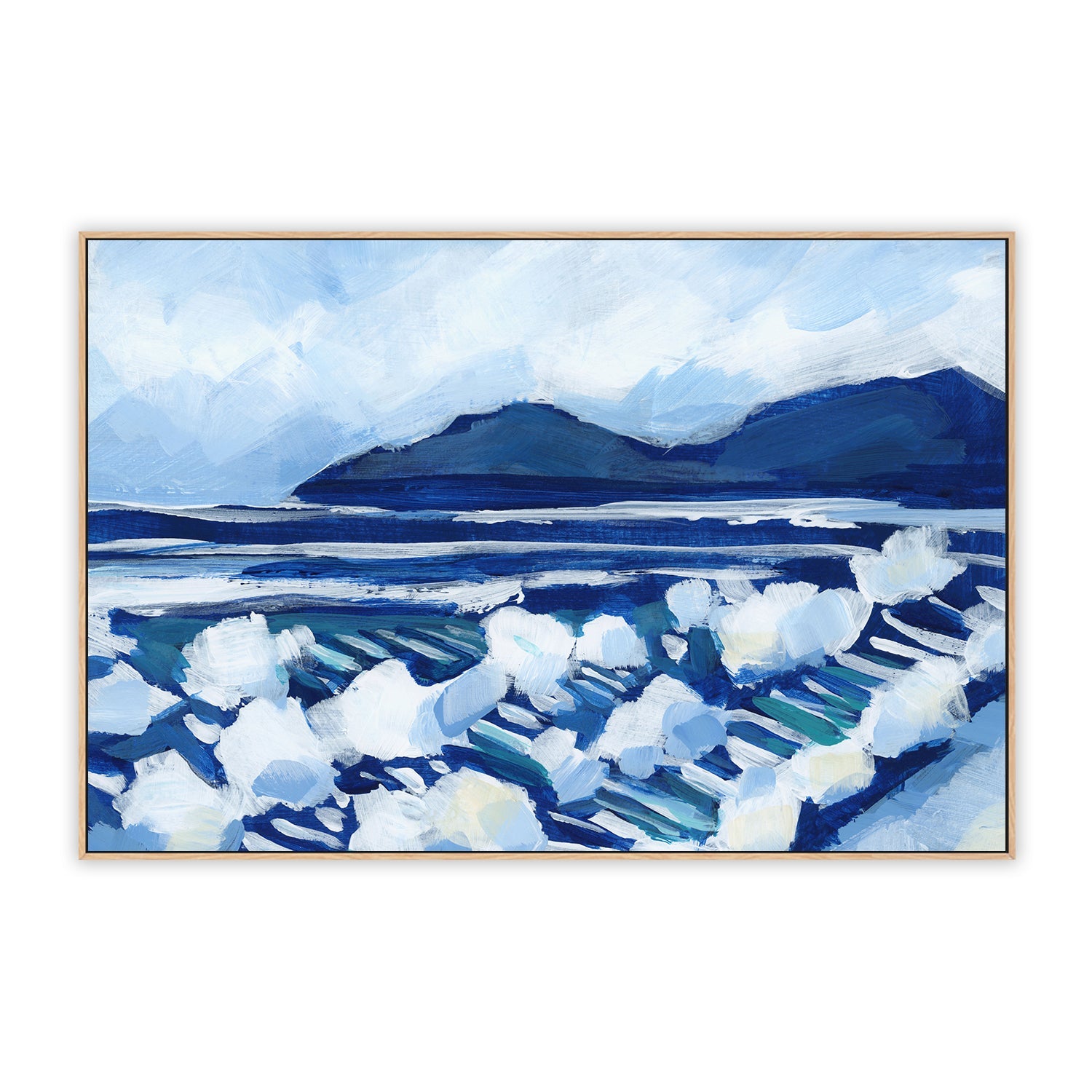 Grecian Tides Landscape , Style B, By Emily Wood