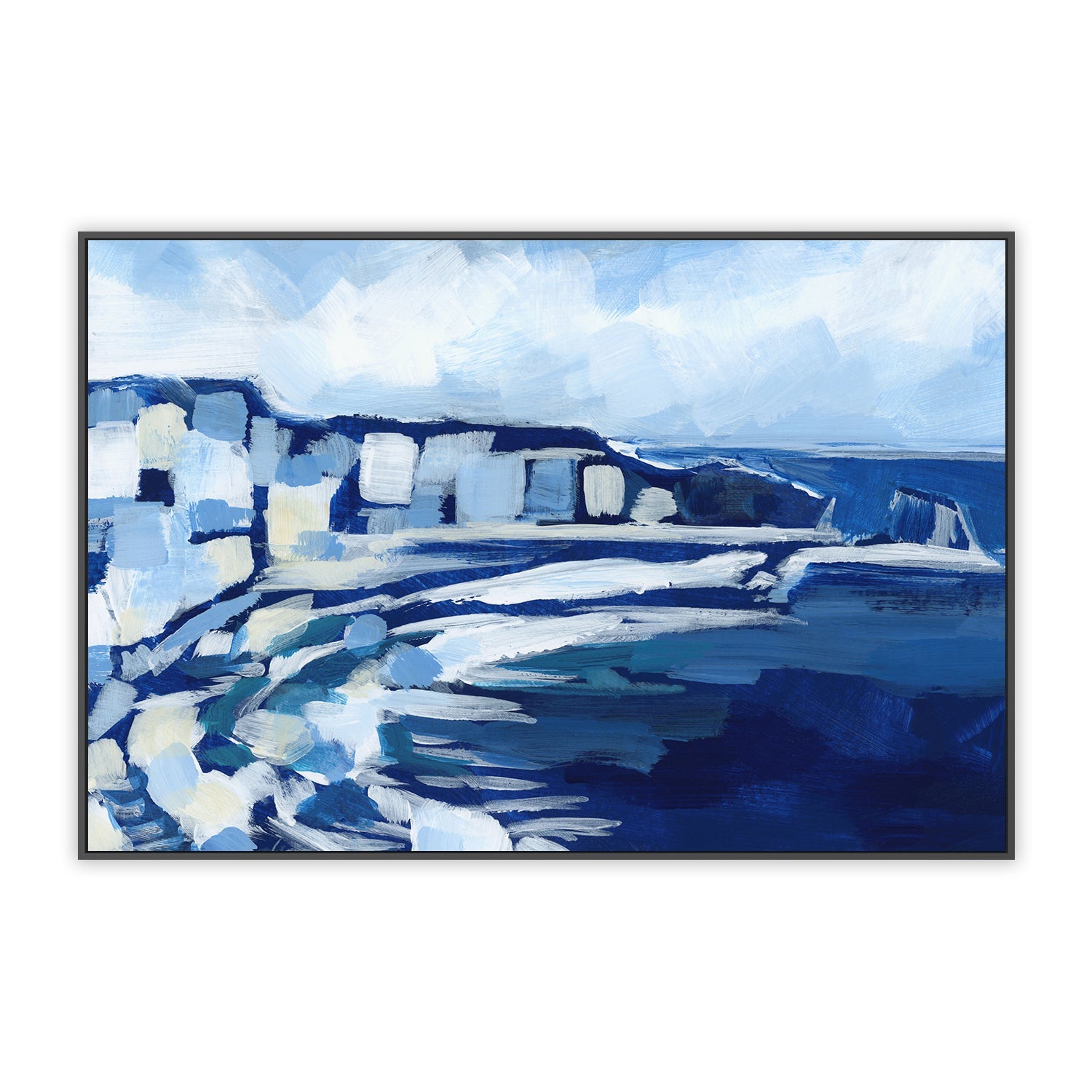 Grecian Tides Landscape , Style A, By Emily Wood