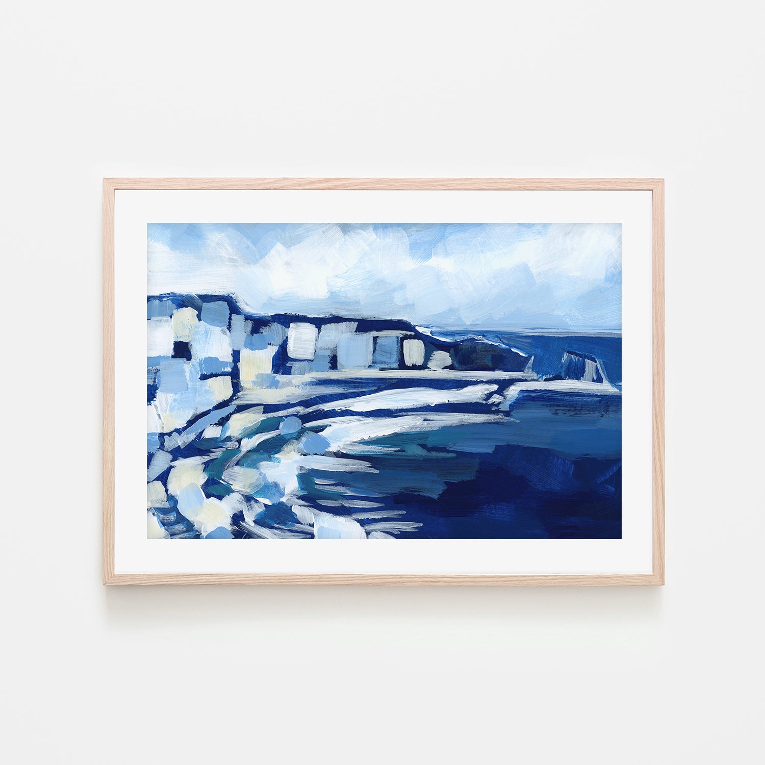Grecian Tides Landscape , Style A, By Emily Wood
