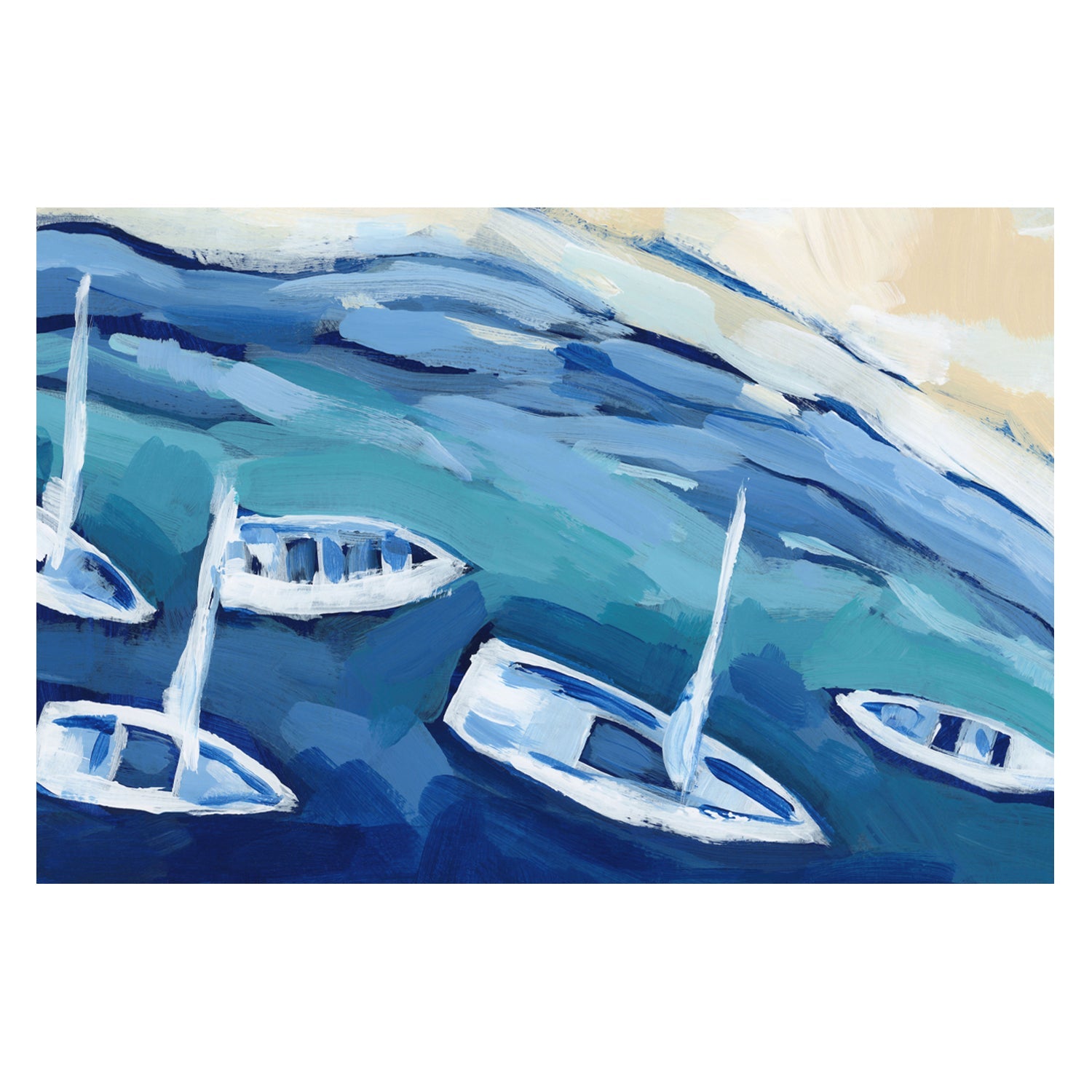 Waters Of Crete , Style A, By Emily Wood