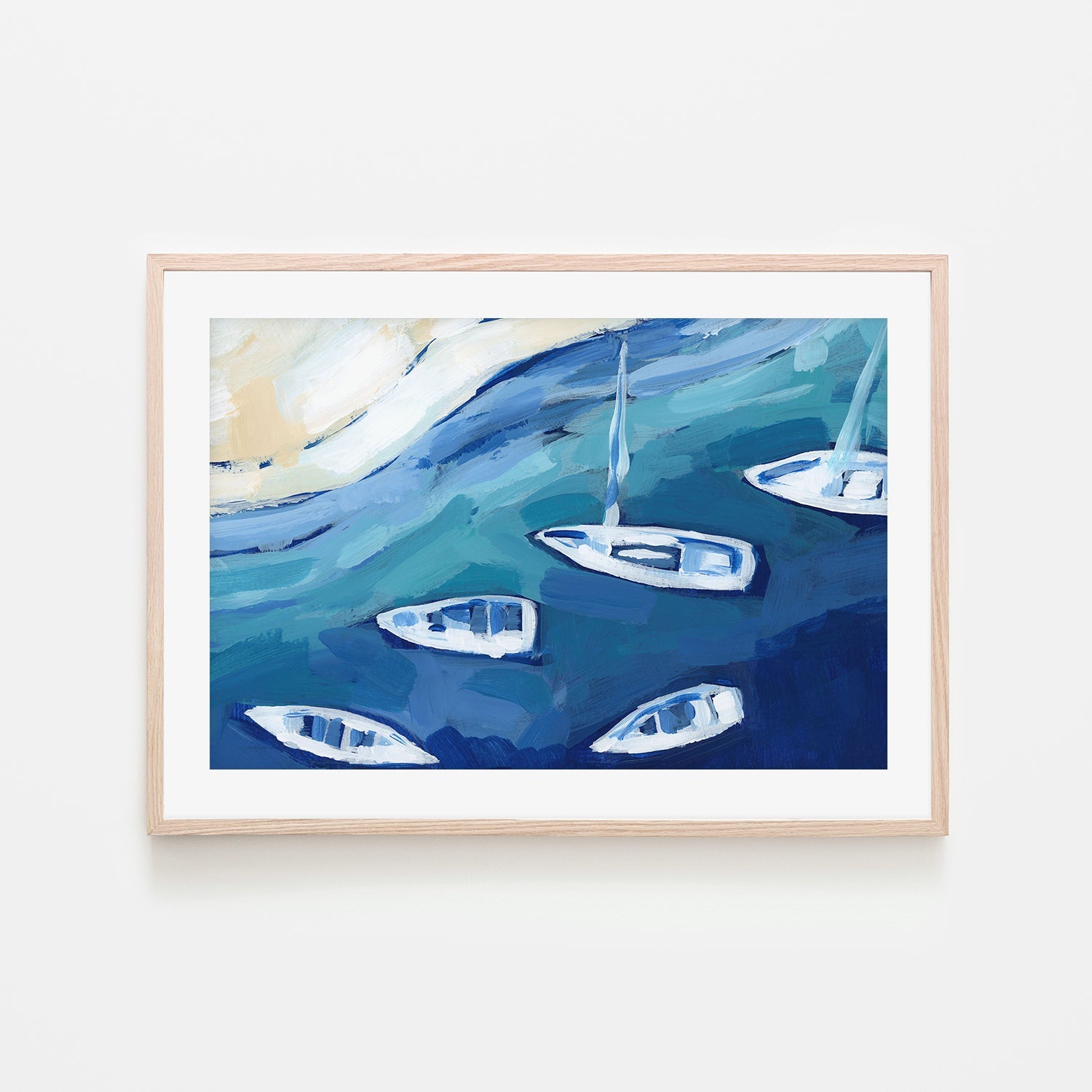 Waters Of Crete , Style B, By Emily Wood