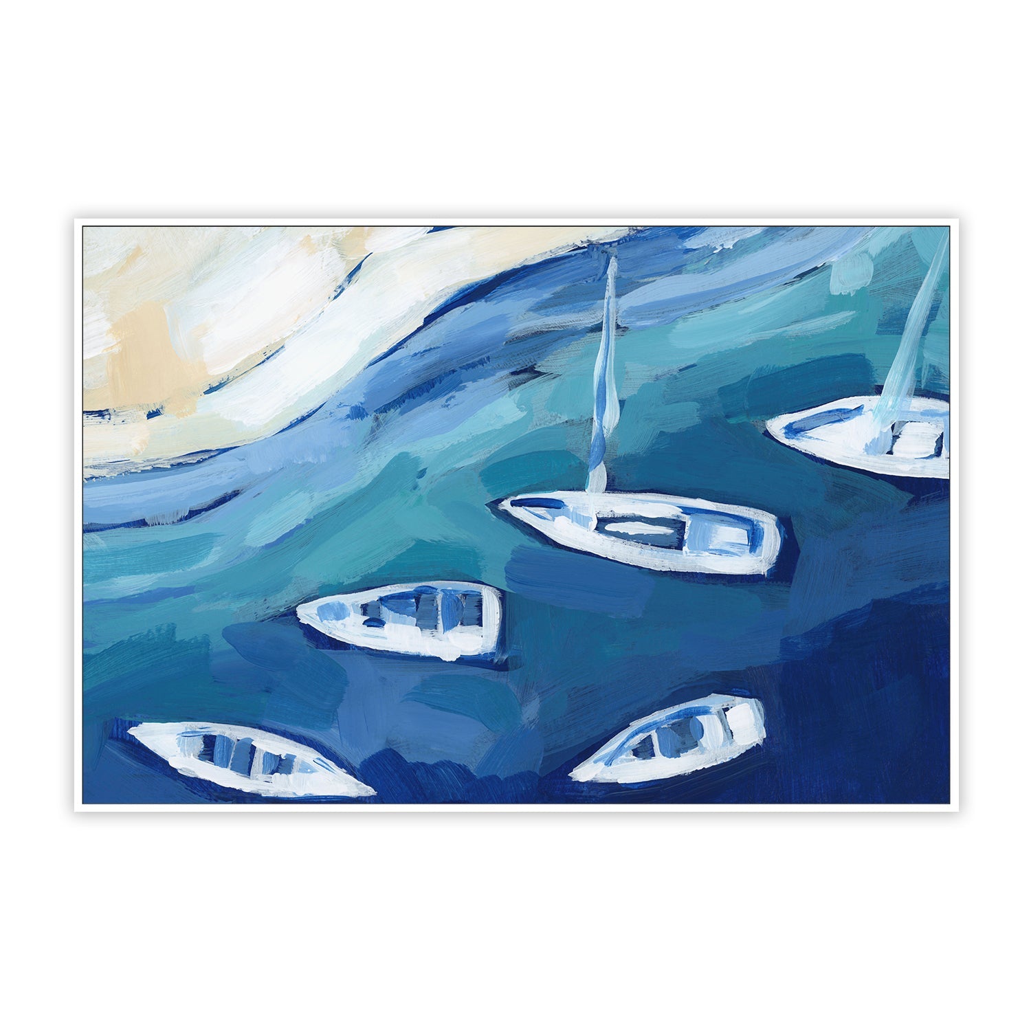 Waters Of Crete , Style B, By Emily Wood