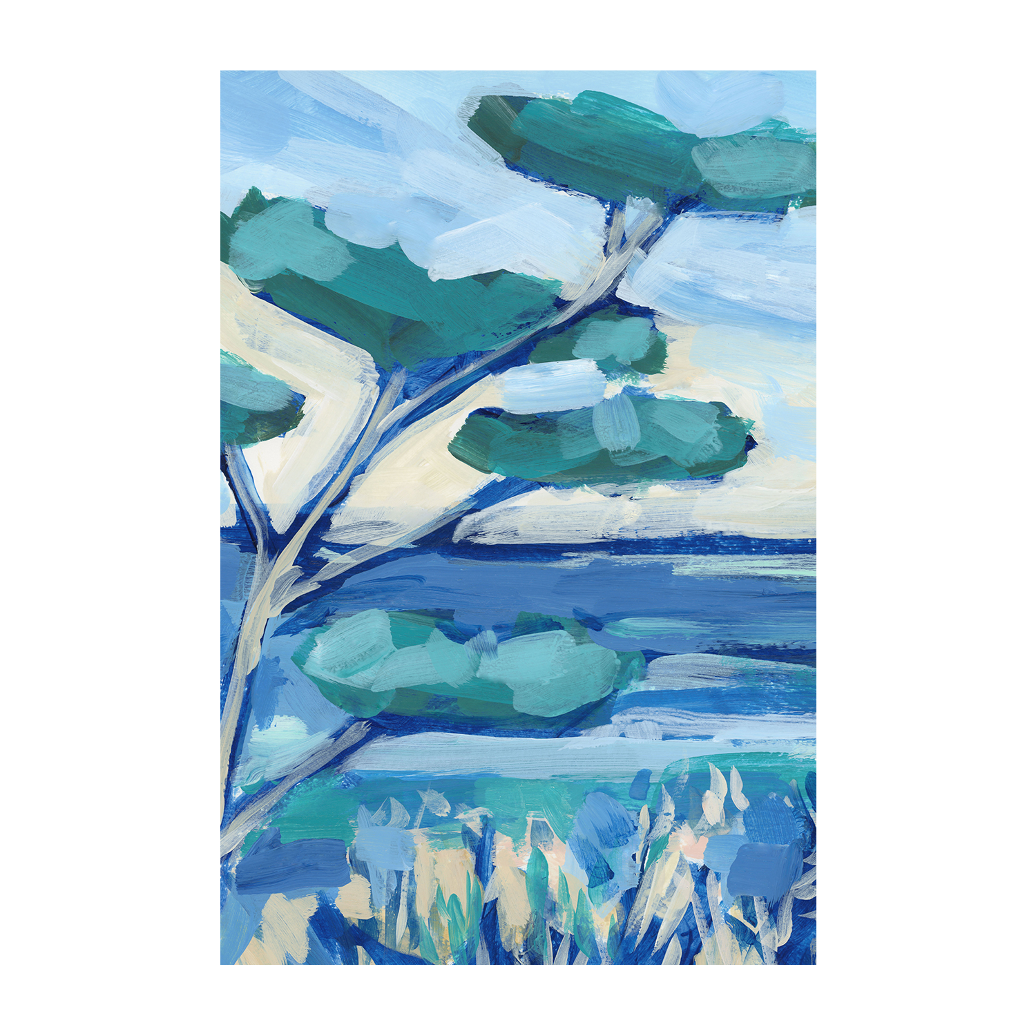 Mediterranean Coastal , Style A, By Emily Wood