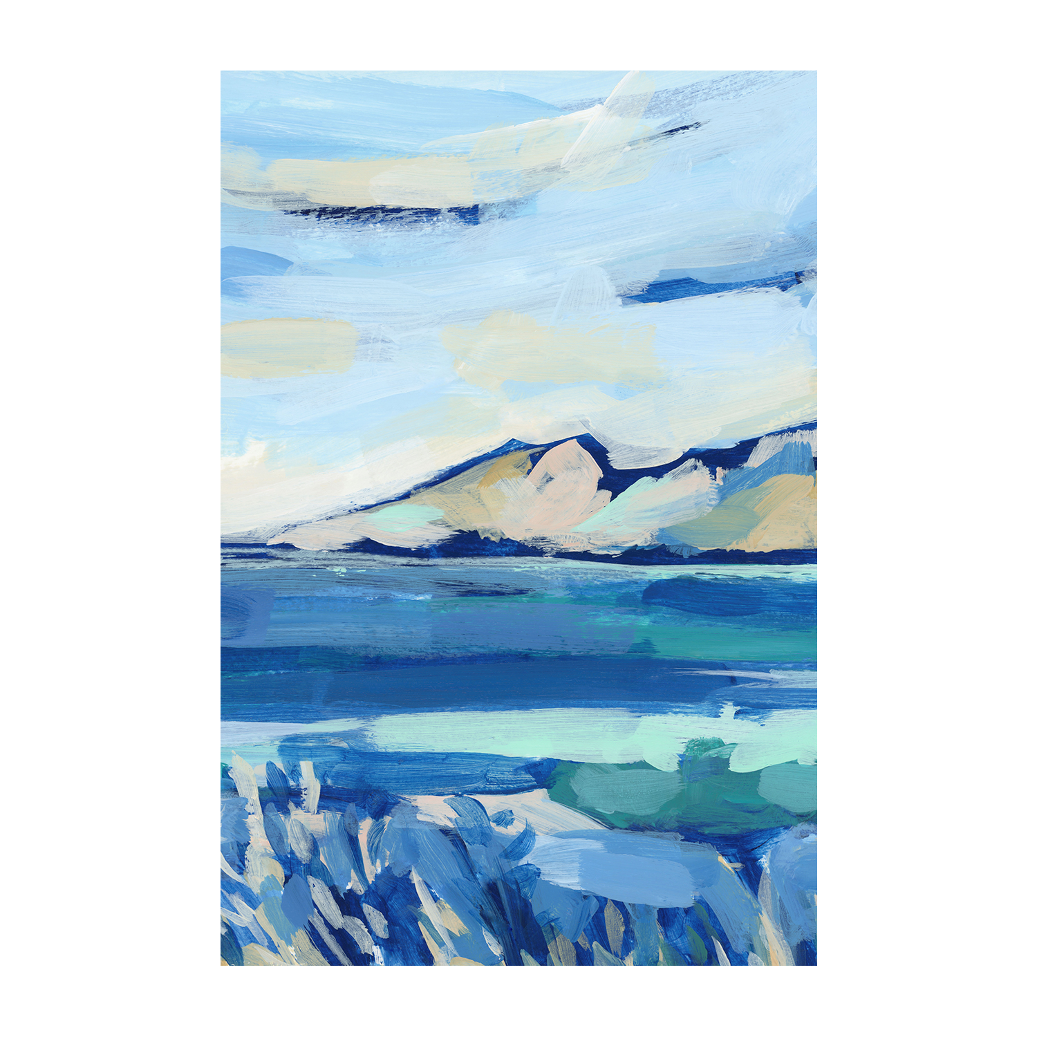 Mediterranean Coastal , Style B, By Emily Wood
