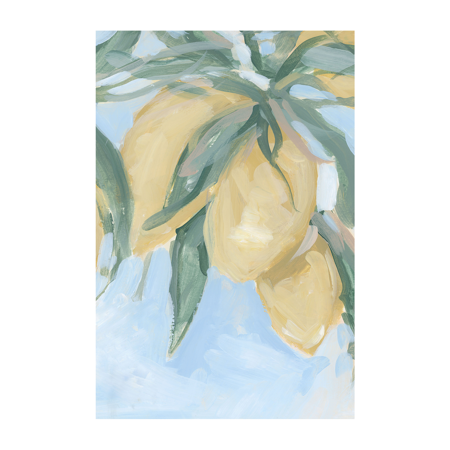 Mediterranean Citrus Grove , Style A, By Emily Wood