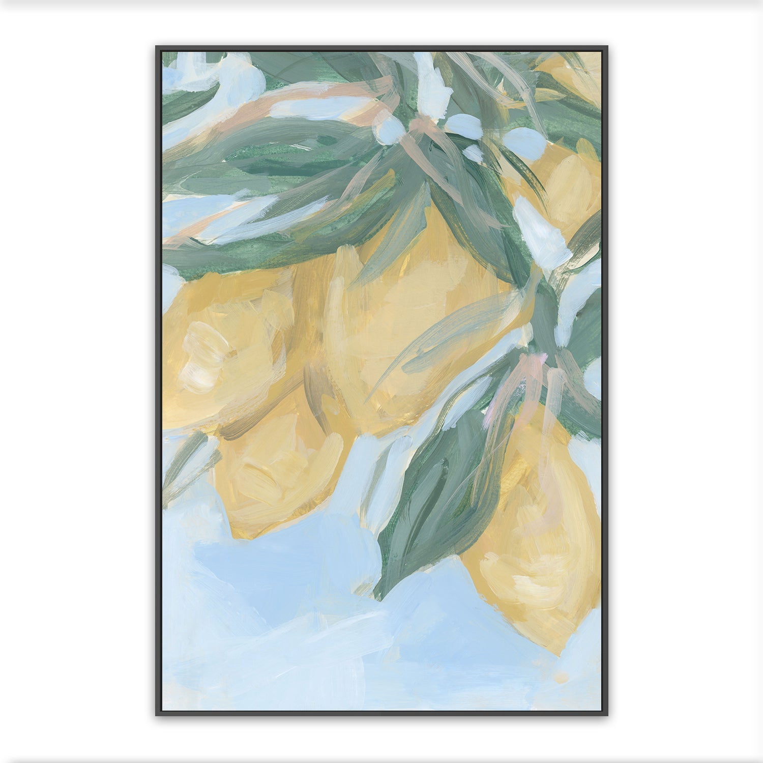 Mediterranean Citrus Grove , Style B, By Emily Wood
