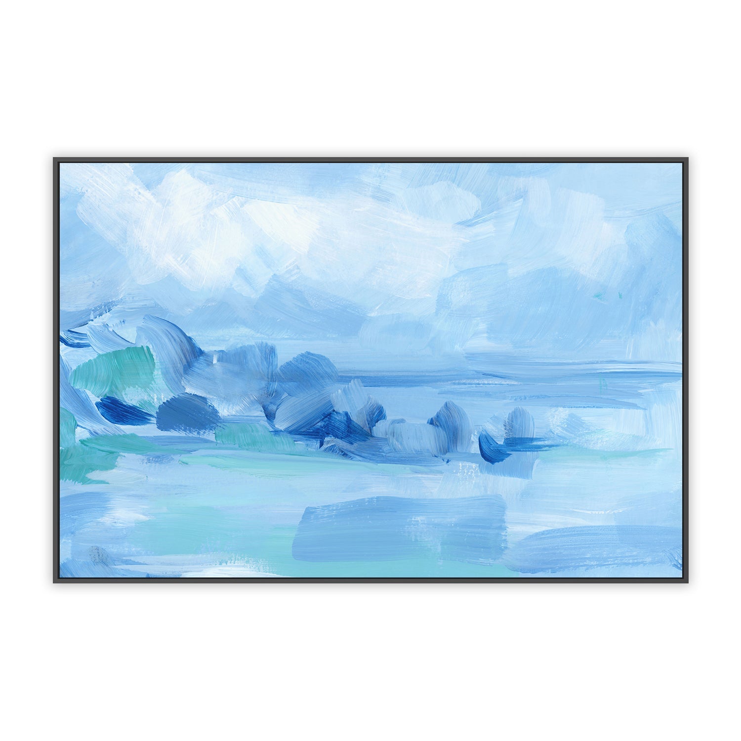 Beach Abstract , Style A, By Emily Wood