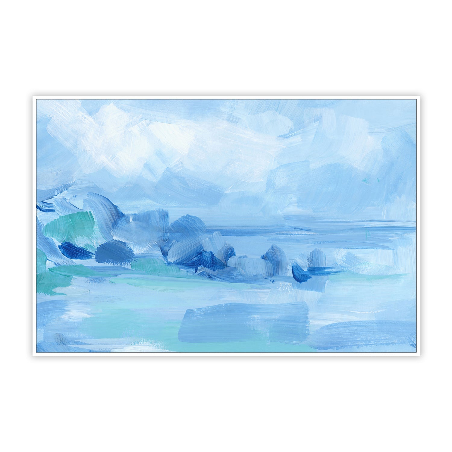 Beach Abstract , Style A, By Emily Wood