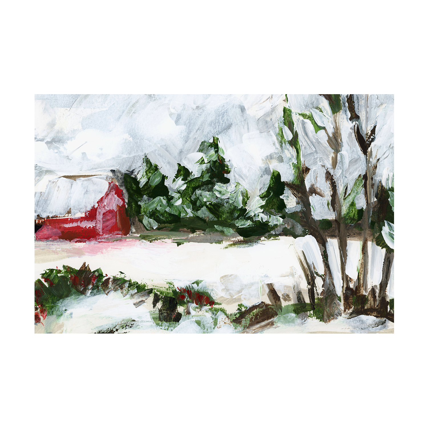 December Woods , Style A, By Emily Wood
