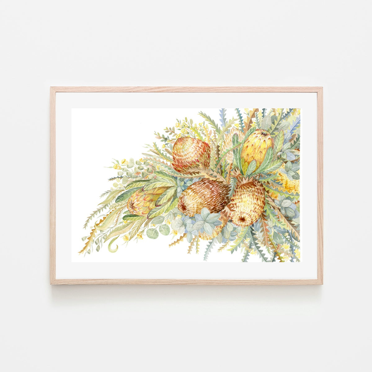 Protea & Banksia - Neutral Tones