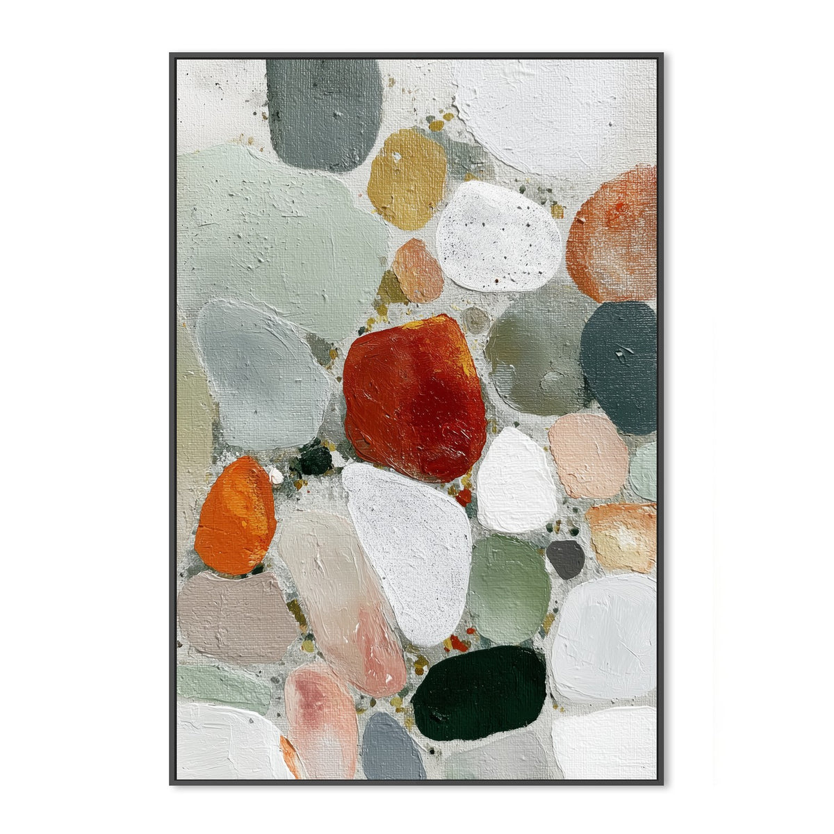 Abstract Pebble Mosaic I