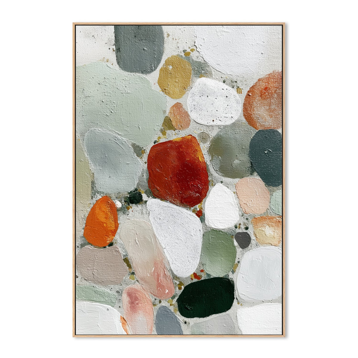 Abstract Pebble Mosaic I