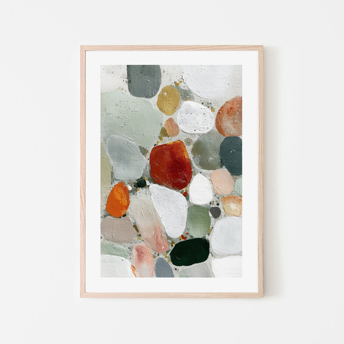 Abstract Pebble Mosaic I
