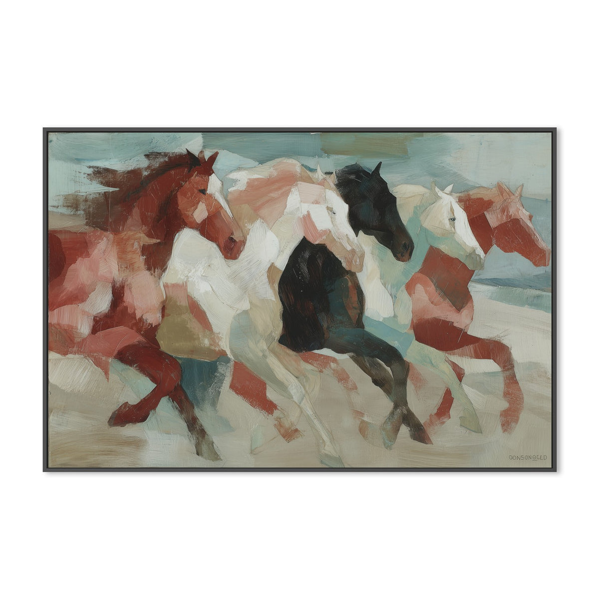 Wild Horses in Motion
