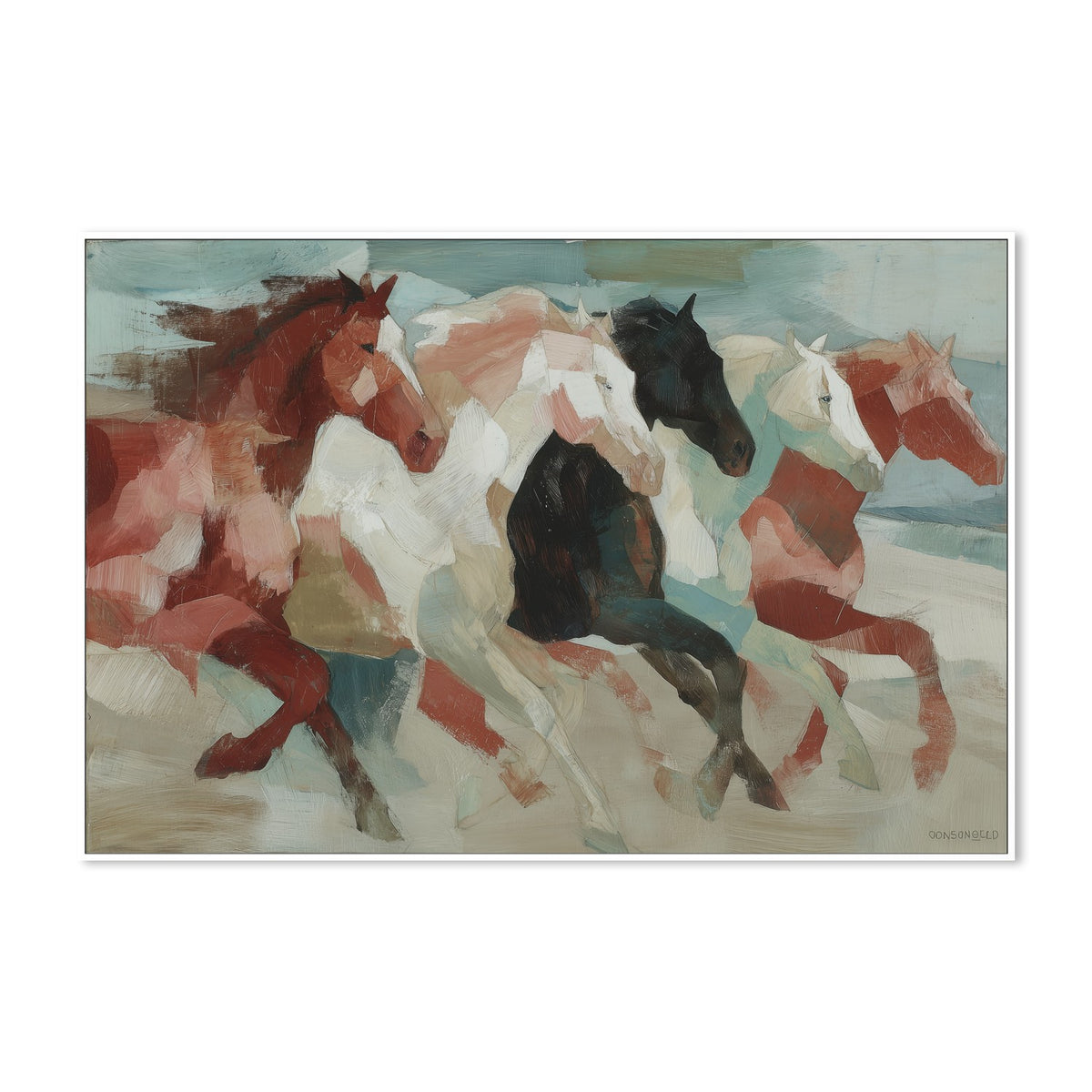 Wild Horses in Motion