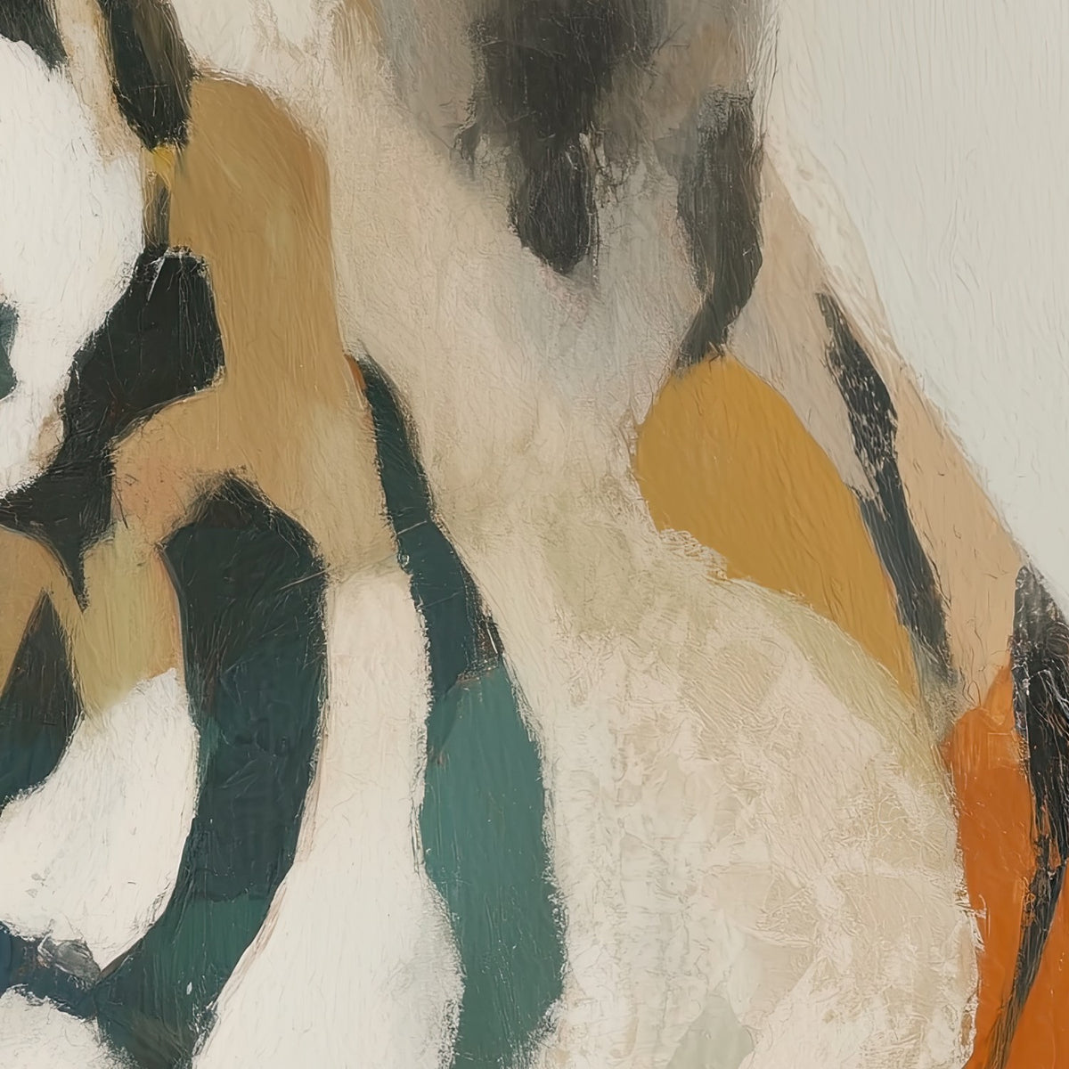 Tiger Portrait in Profile