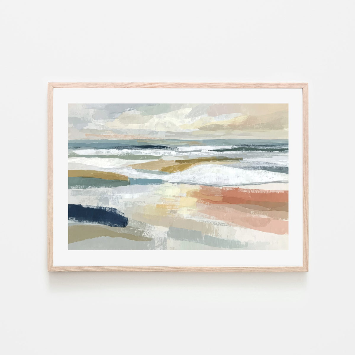 Coastal Beach Horizon