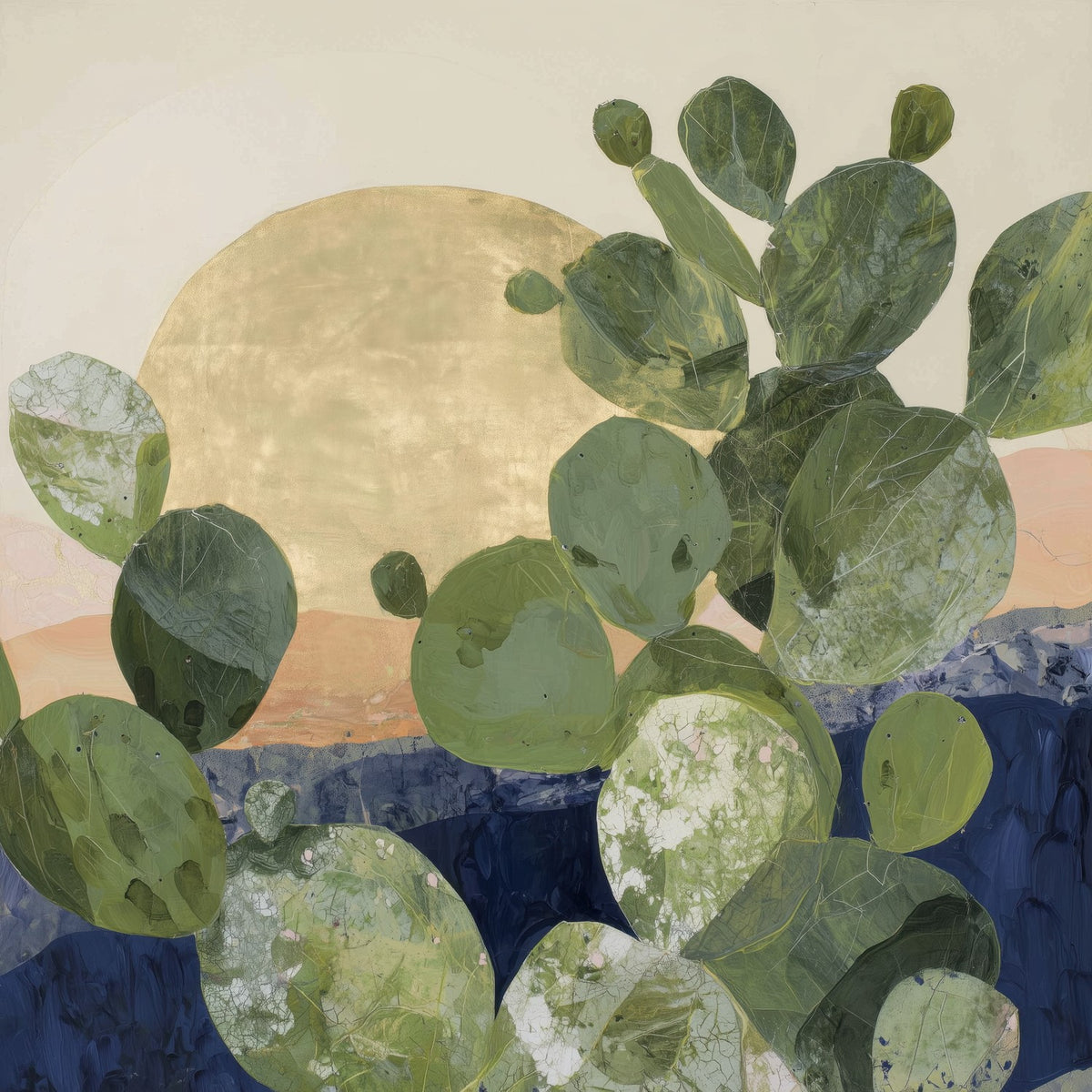 Prickly Pear at Golden Hour