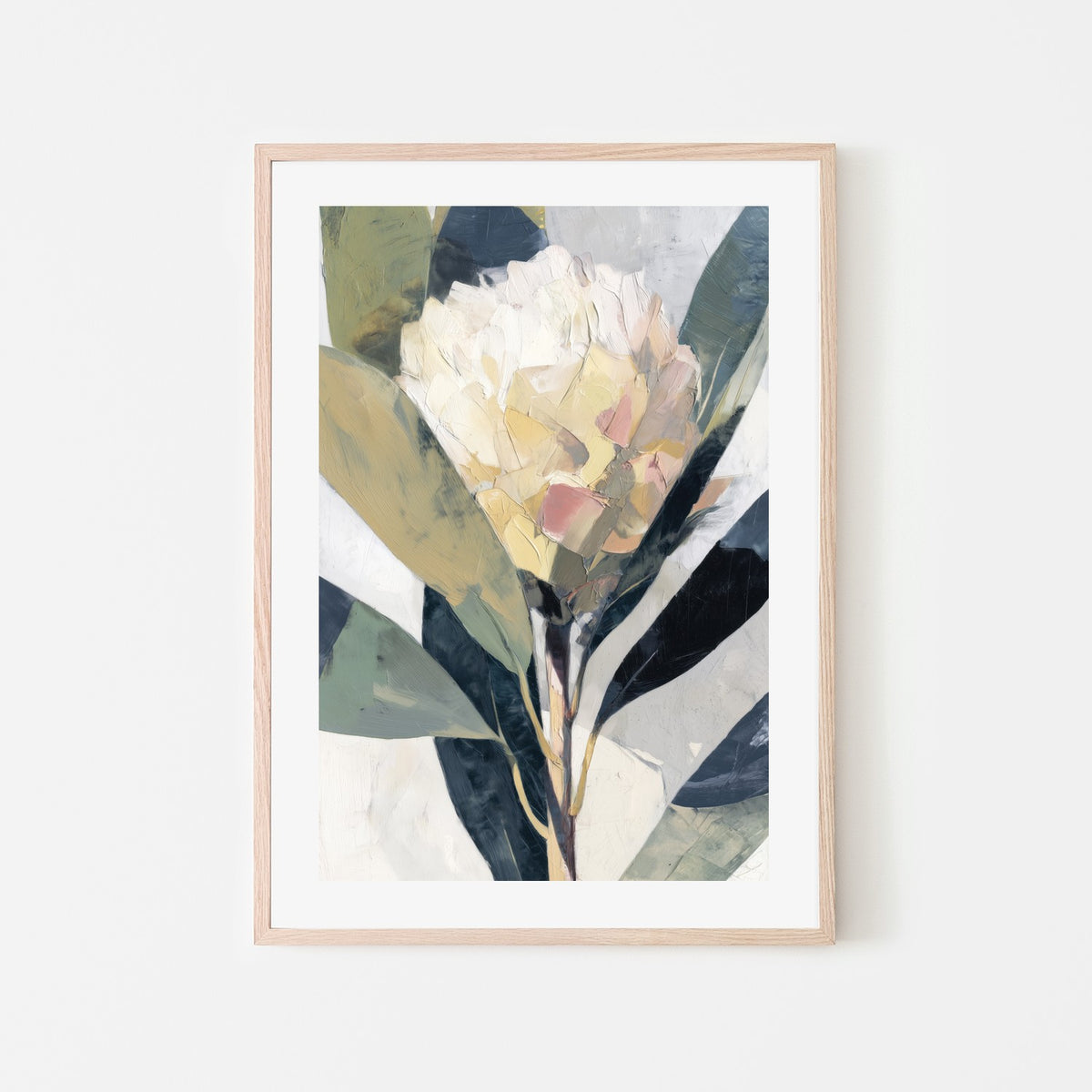 Cream Bloom with Textured Petals