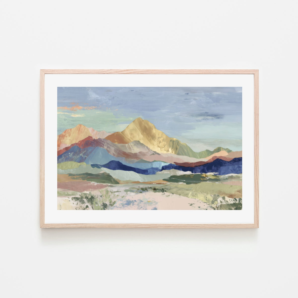 Desert Basin Sunset Vista