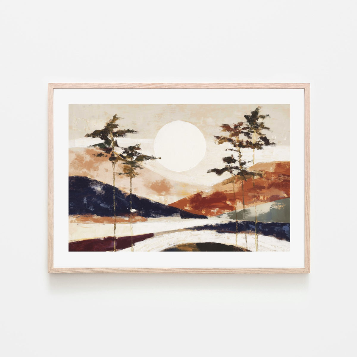 Japanese Mountain Landscape