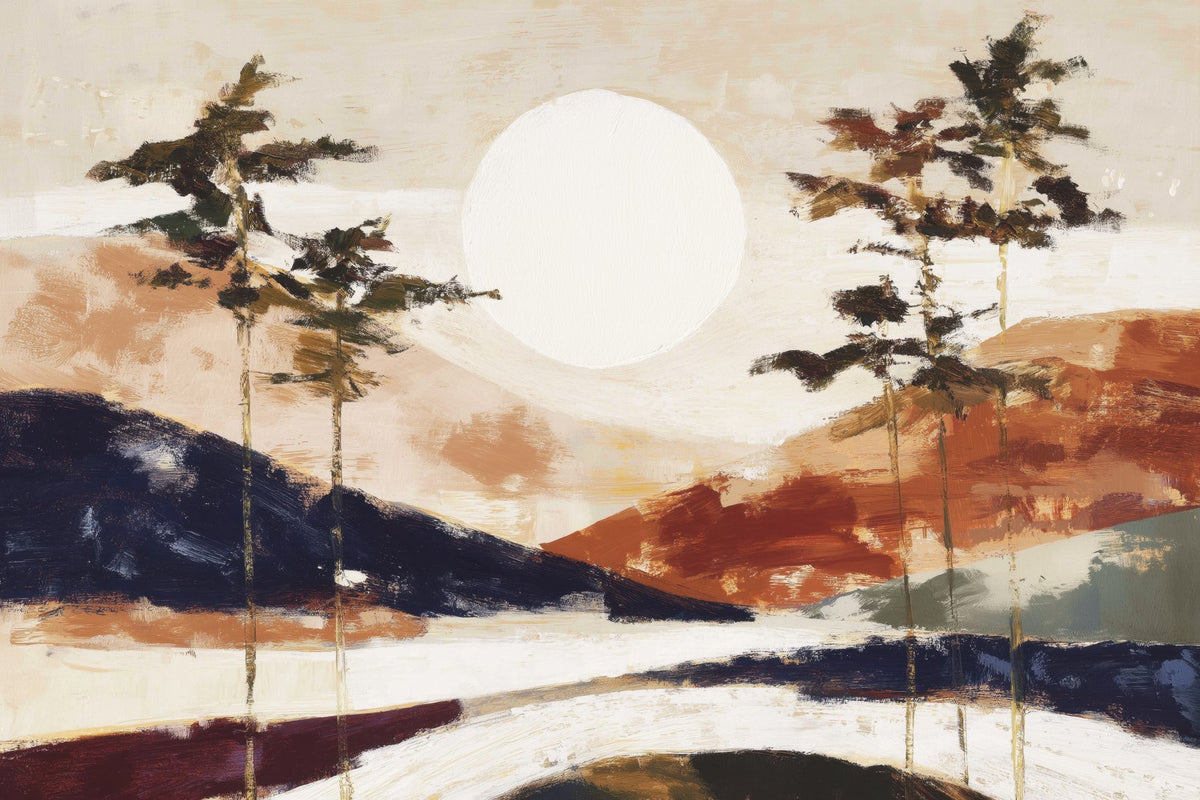 Japanese Mountain Landscape