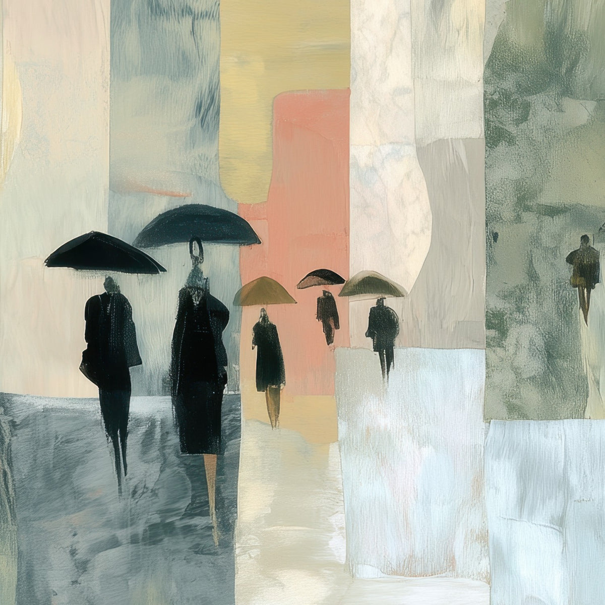 Rainy City Streets