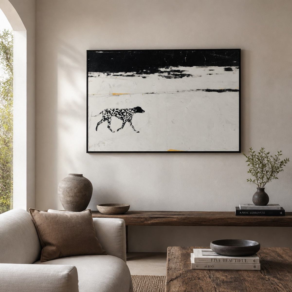 Dalmatian on the Shore