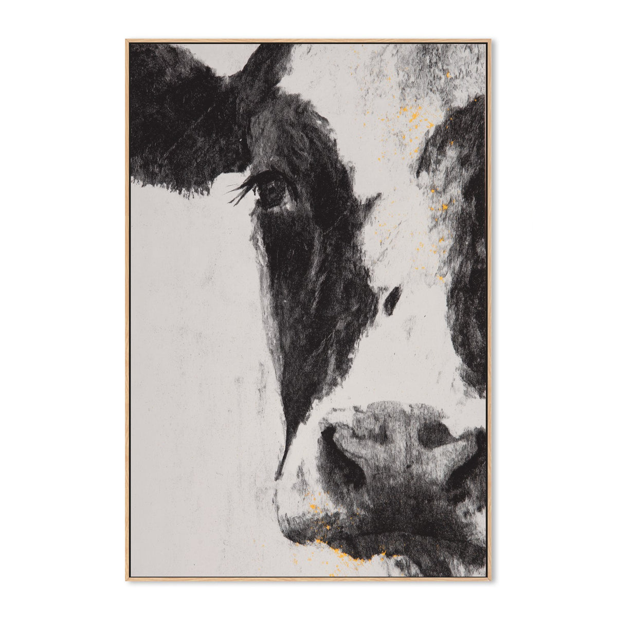 Monochrome Cow