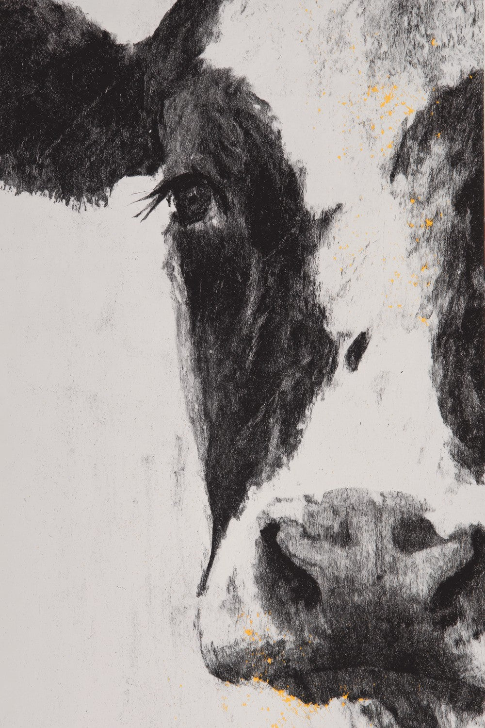Monochrome Cow