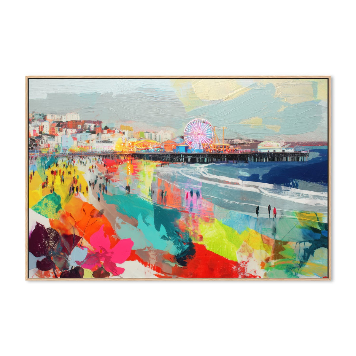 Santa Monica Pier in Color