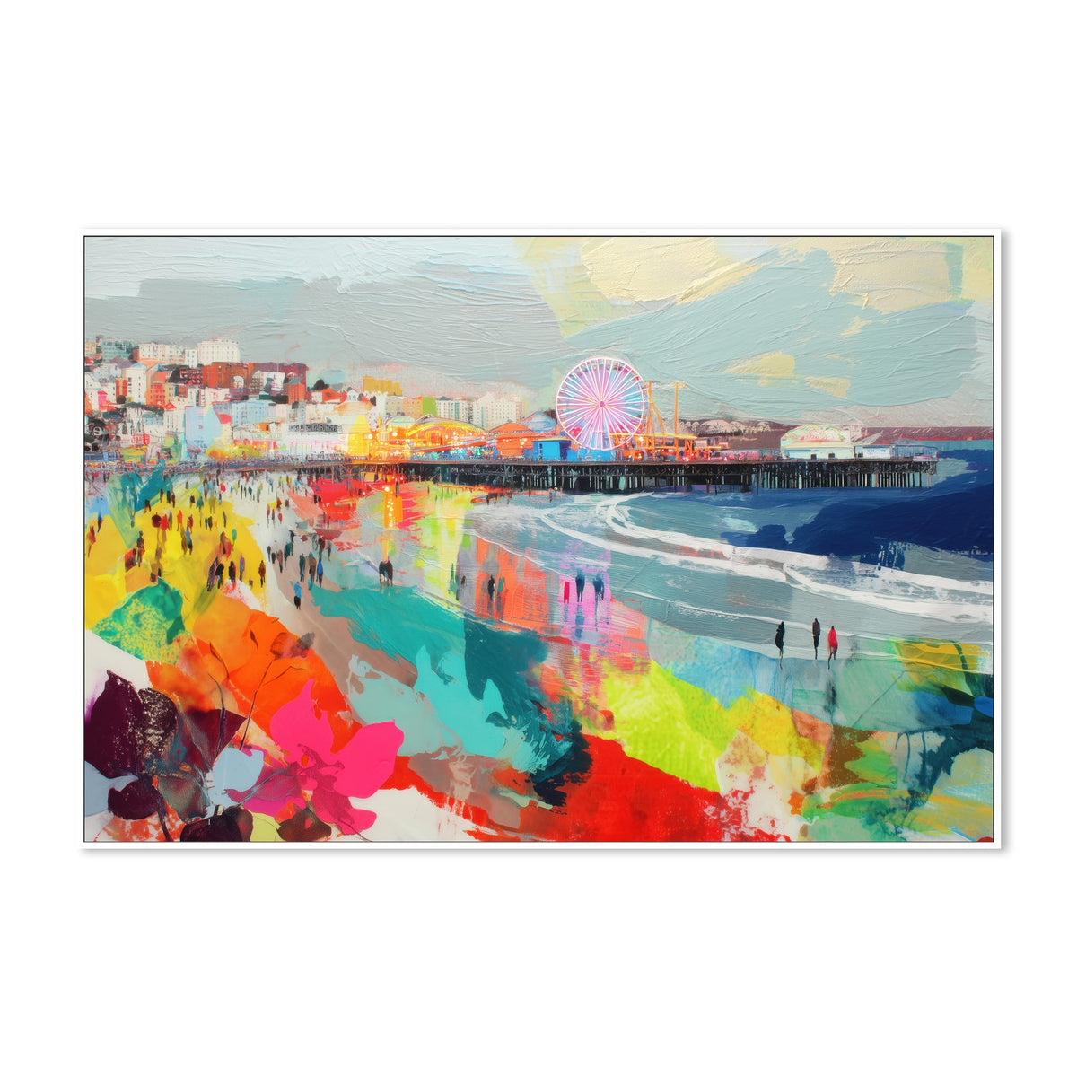 Santa Monica Pier in Color