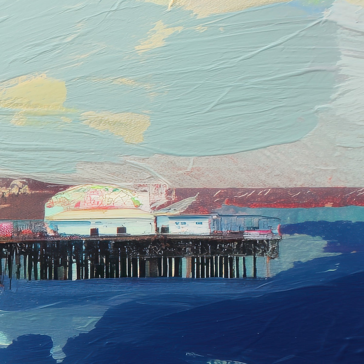 Santa Monica Pier in Color