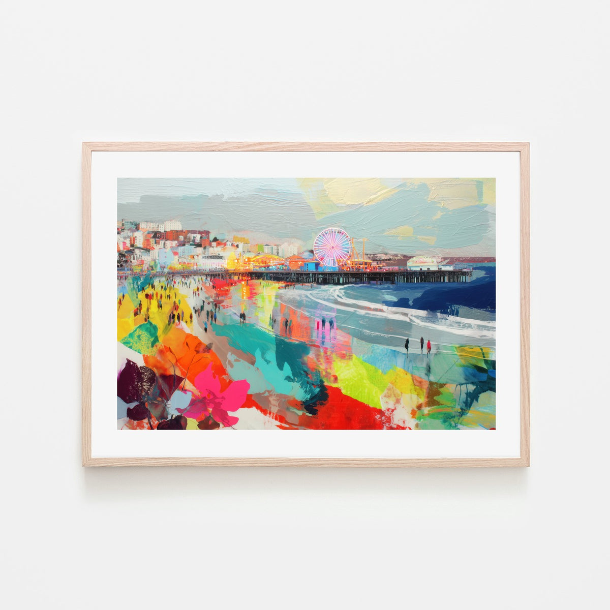 Santa Monica Pier in Color