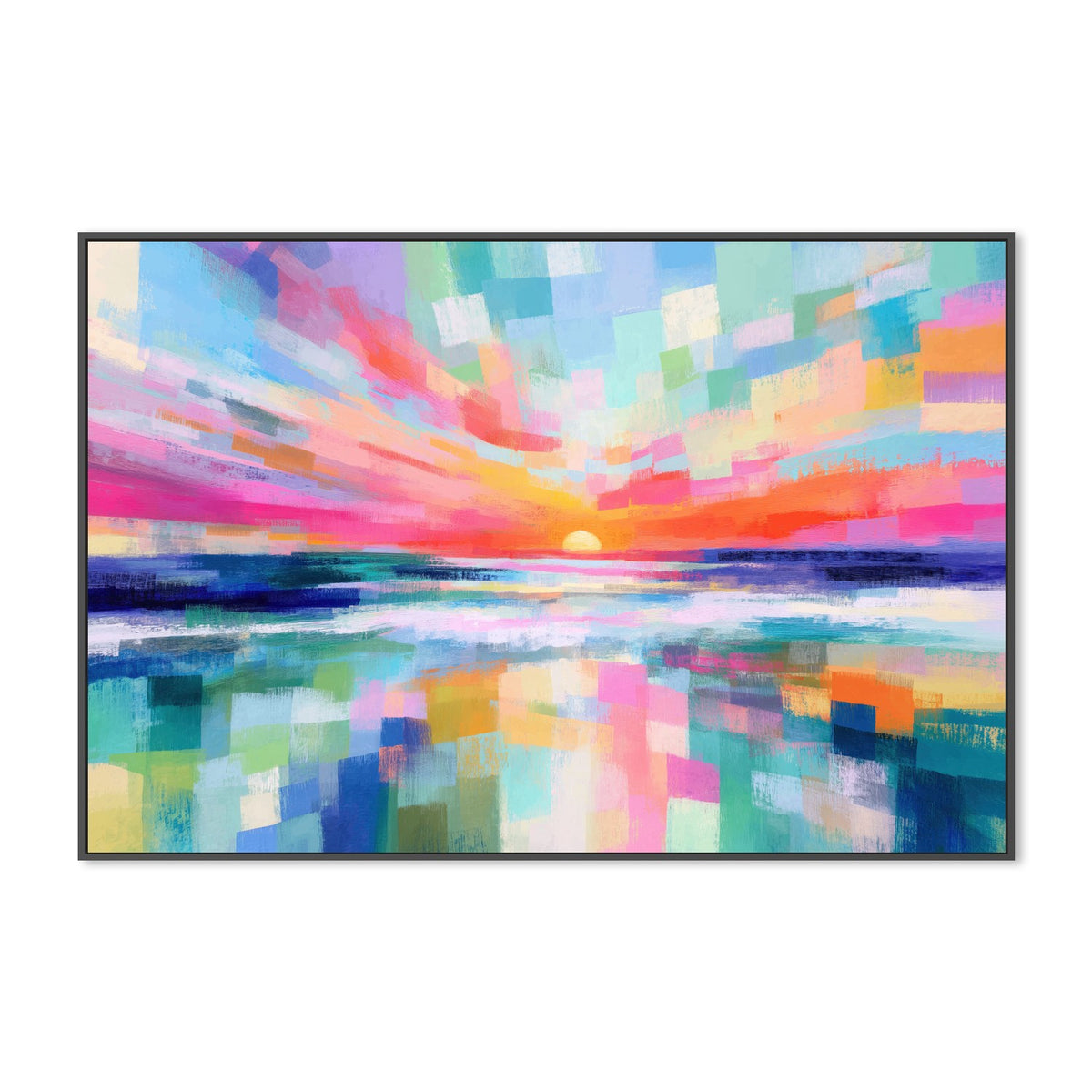 Ocean Sunset Mosaic