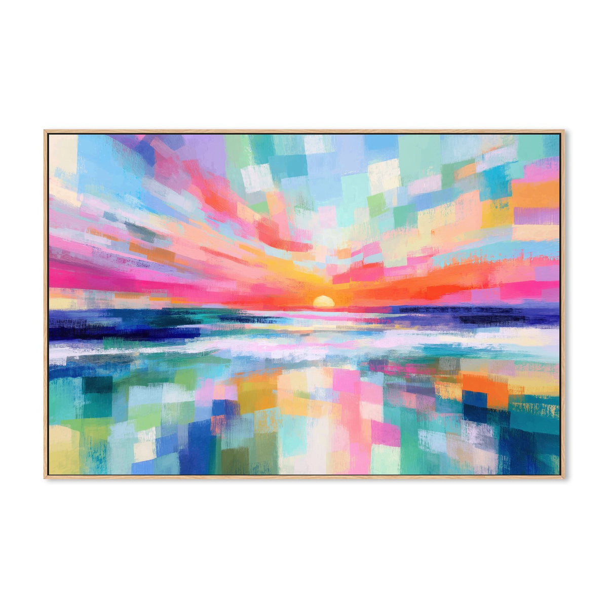 Ocean Sunset Mosaic