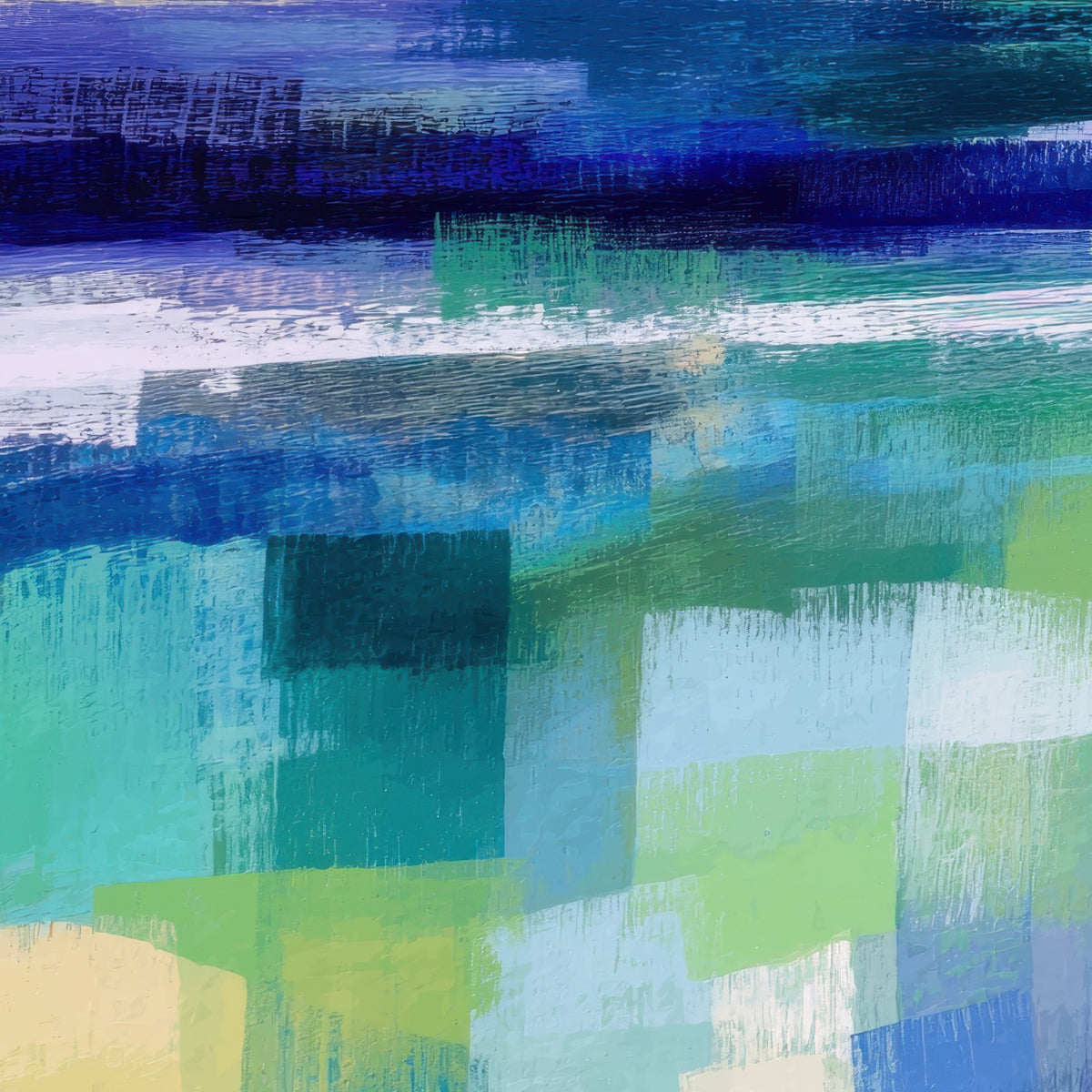 Ocean Sunset Mosaic